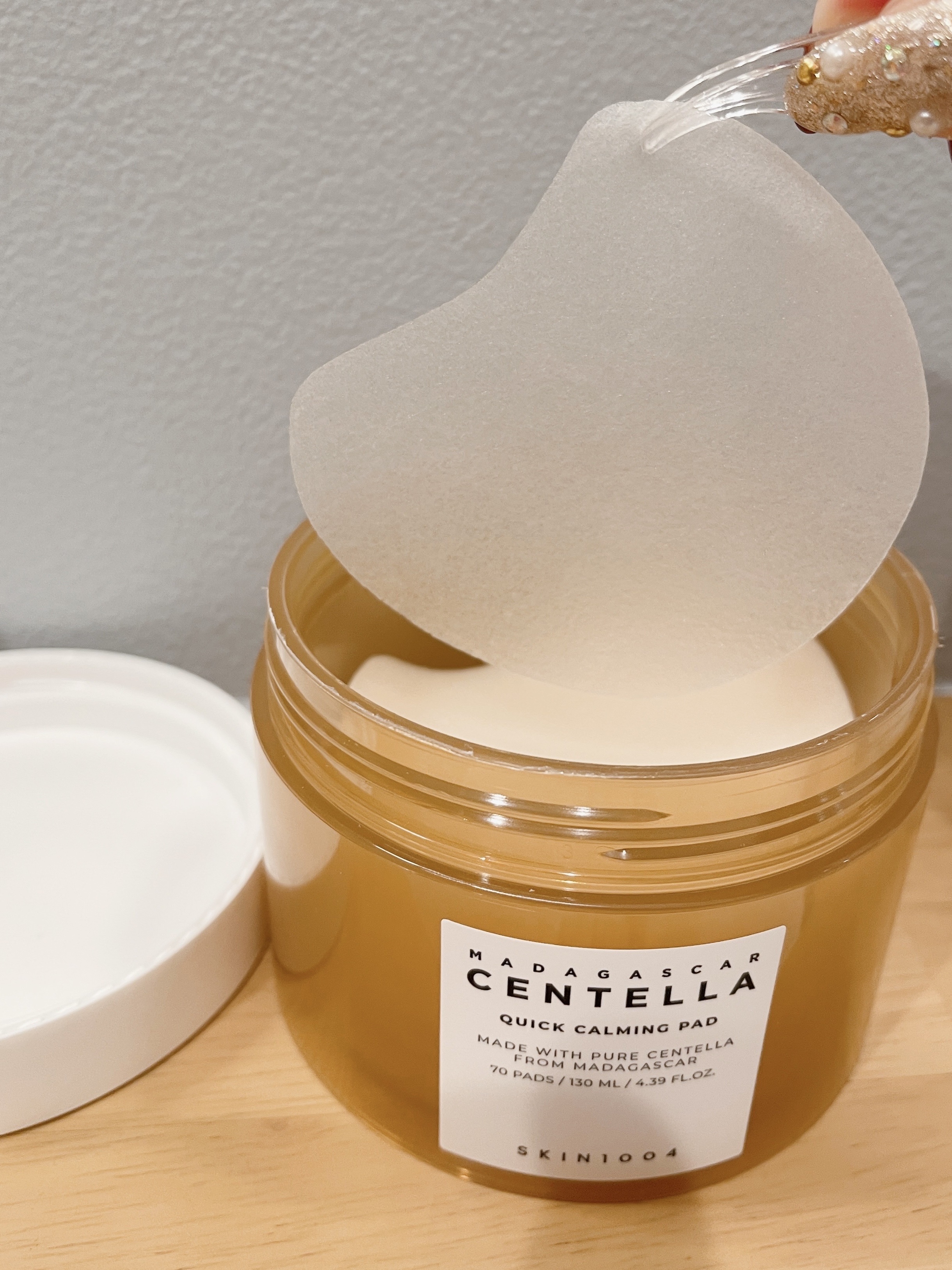 センテラ クイックカーミングパッド/SKIN1004/トナーパッドを使ったクチコミ（2枚目）