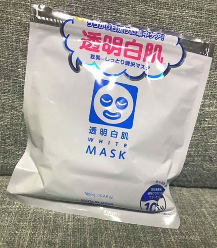 ホワイトマスクN/透明白肌/シートマスク・パックを使ったクチコミ(1枚目)