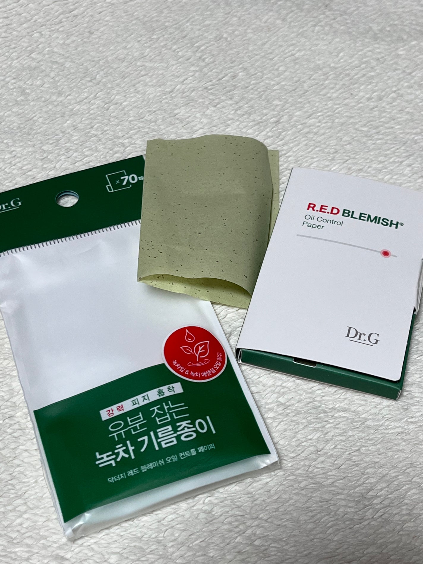 ドクタージー オイルコントロールペーパー/Dr.G/あぶらとり紙を使ったクチコミ(1枚目)