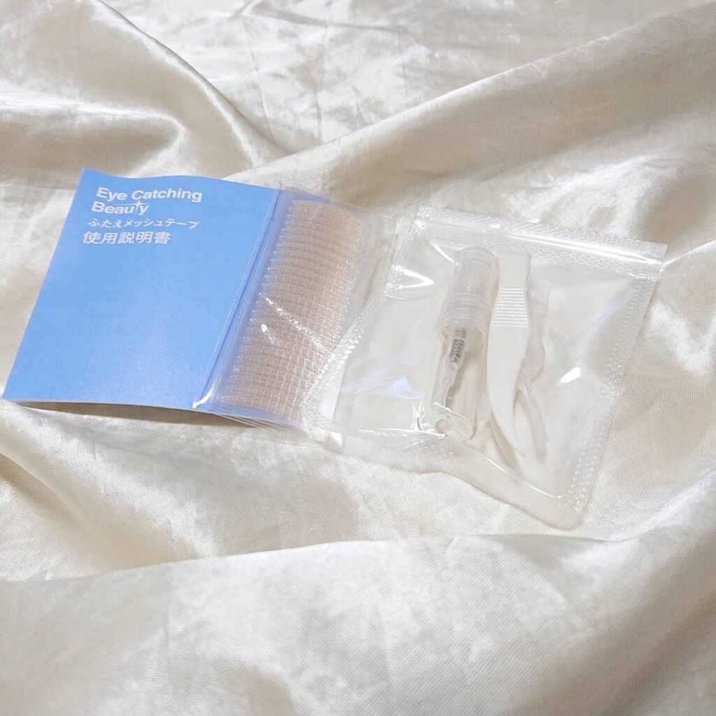 ふたえメッシュテープ/Eye Catching  Beauty/二重まぶた用アイテムを使ったクチコミ（3枚目）
