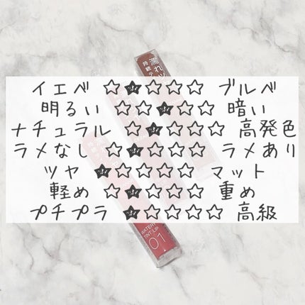 ウォータリーティントリップ/CEZANNE/リップティントを使ったクチコミ(2枚目)