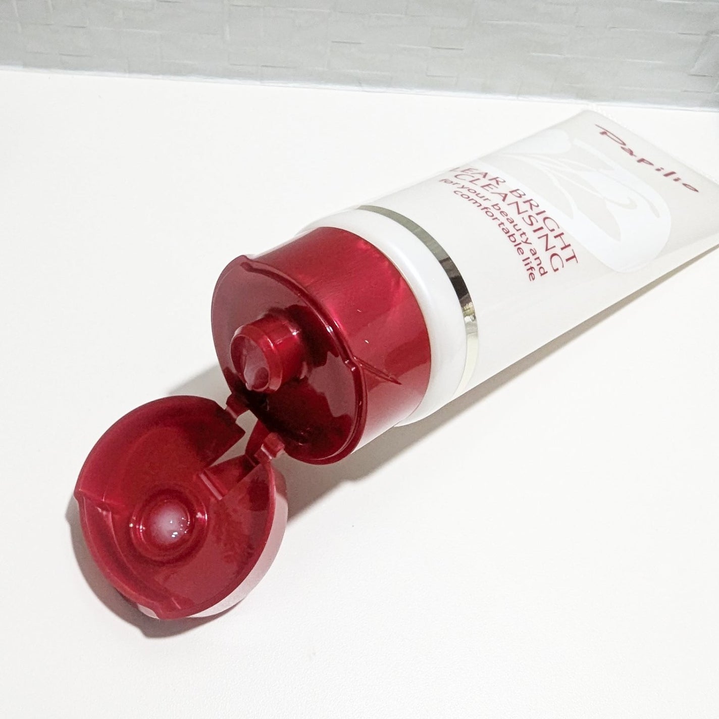 クリアブライトクレンジング/Papilio/ミルククレンジングを使ったクチコミ(2枚目)