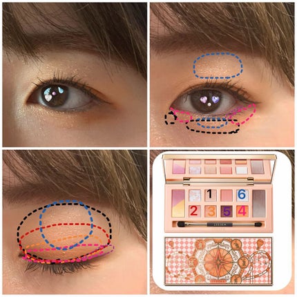 ZEESEA「ファンタジーパーク」12色アイシャドウパレット/ZEESEA/アイシャドウパレットを使ったクチコミ(2枚目)