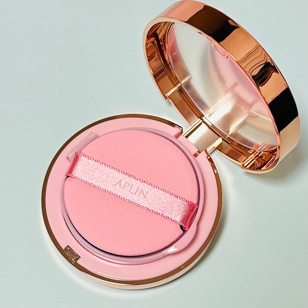 ピンクティーツリーカバークッション/APLIN/クッションファンデーションを使ったクチコミ(2枚目)