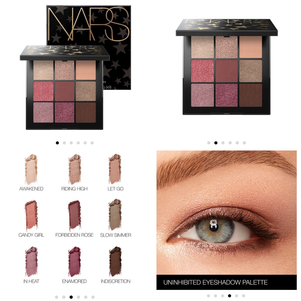 アンインヒビテッド アイシャドーパレット S /NARS/アイシャドウパレットを使ったクチコミ(6枚目)