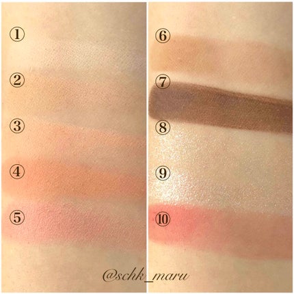 コーディールックマルチパレット/IBIM/アイシャドウパレットを使ったクチコミ(10枚目)