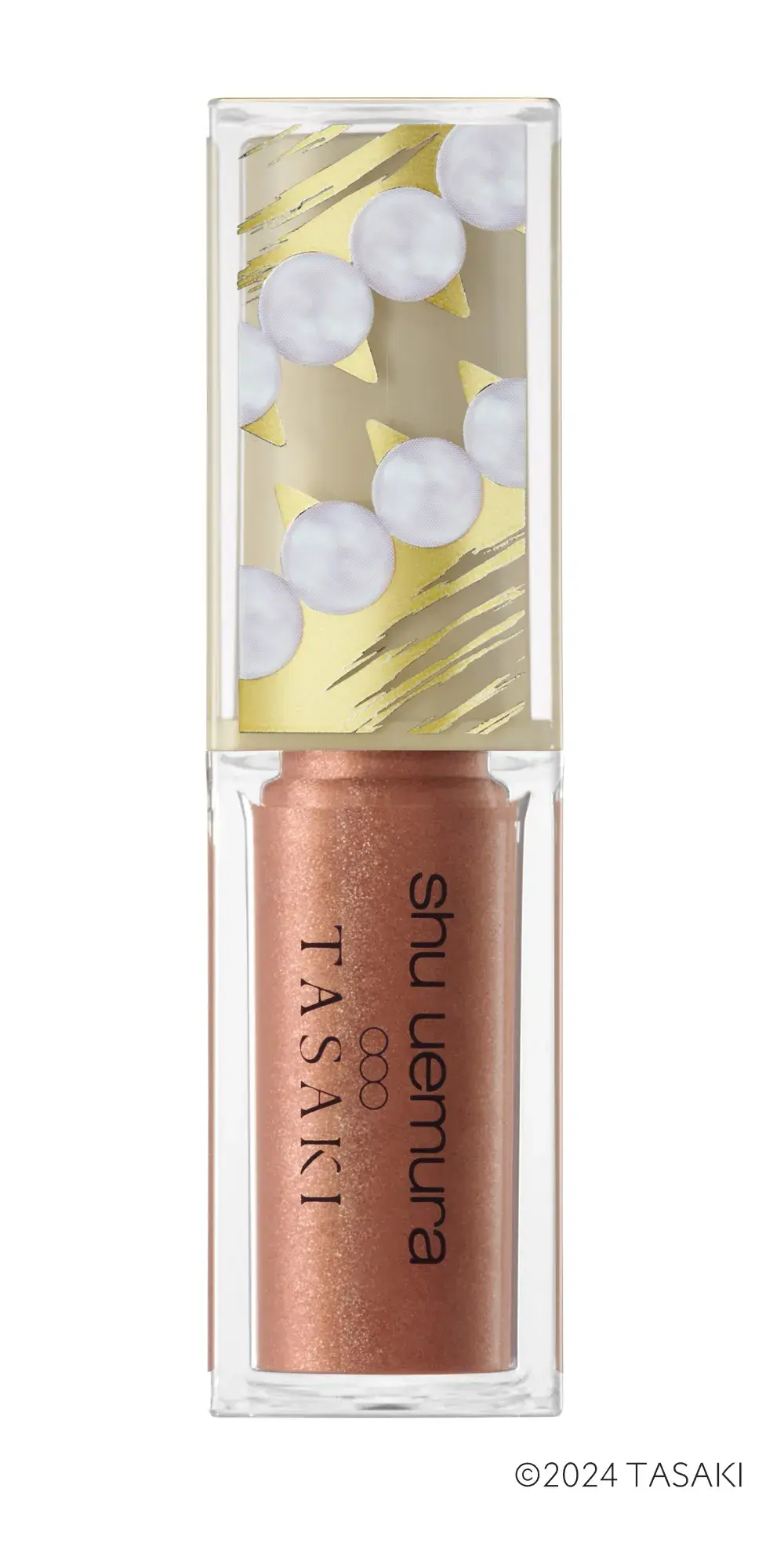 【クリスマスコフレ2024】シュウ ウエムラからTASAKIとコラボしたホリデーコレクションが登場!限定パールデザインの全12アイテムを紹介の画像