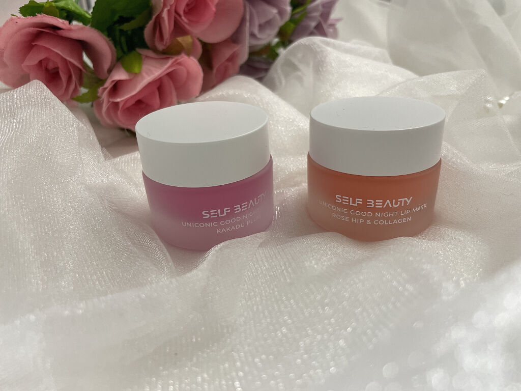 ユニコーングッドナイトリップマスク カカドゥプラム/SELF BEAUTY/リップマスクを使ったクチコミ（1枚目）