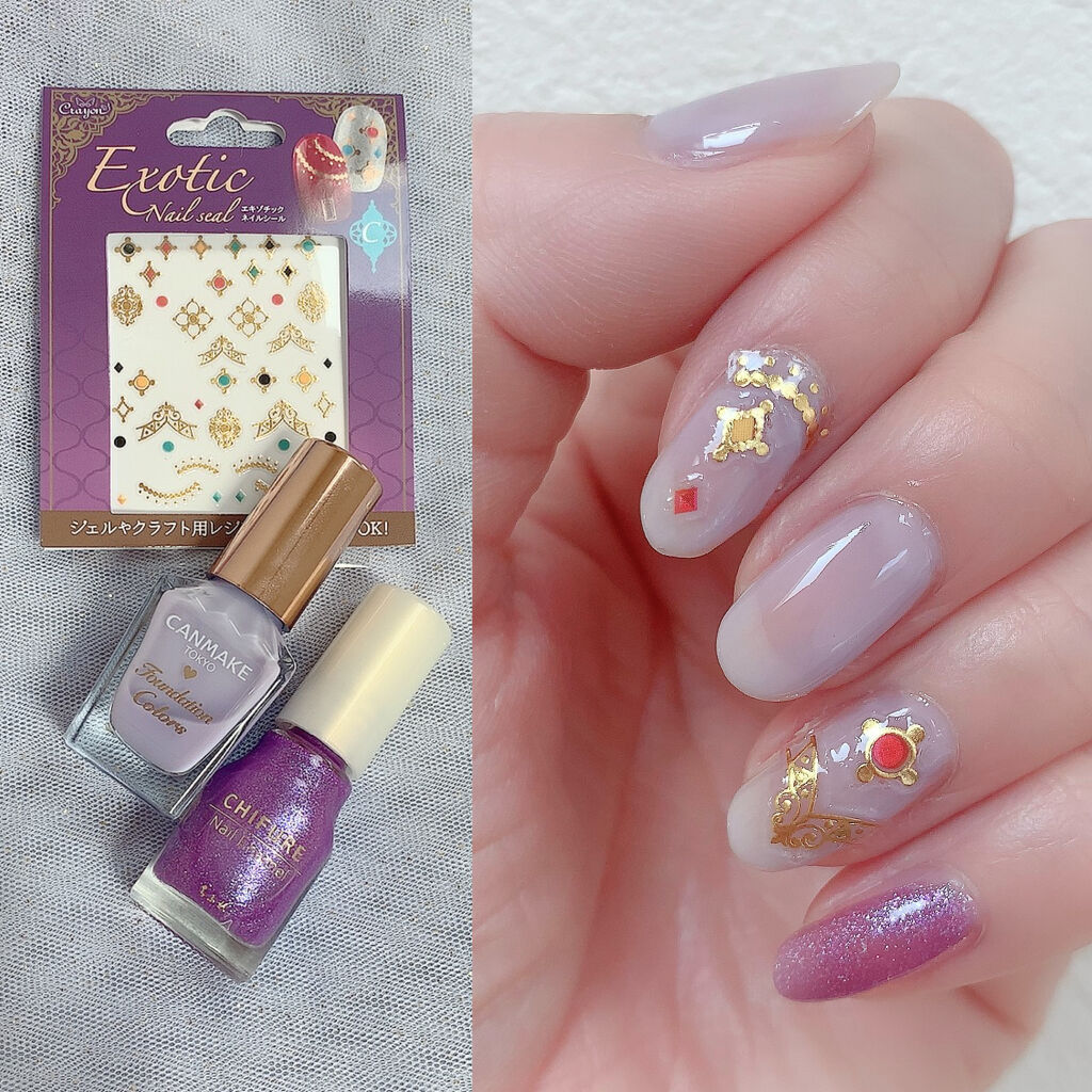 ネイル エナメル/ちふれ/マニキュアを使ったクチコミ（1枚目）