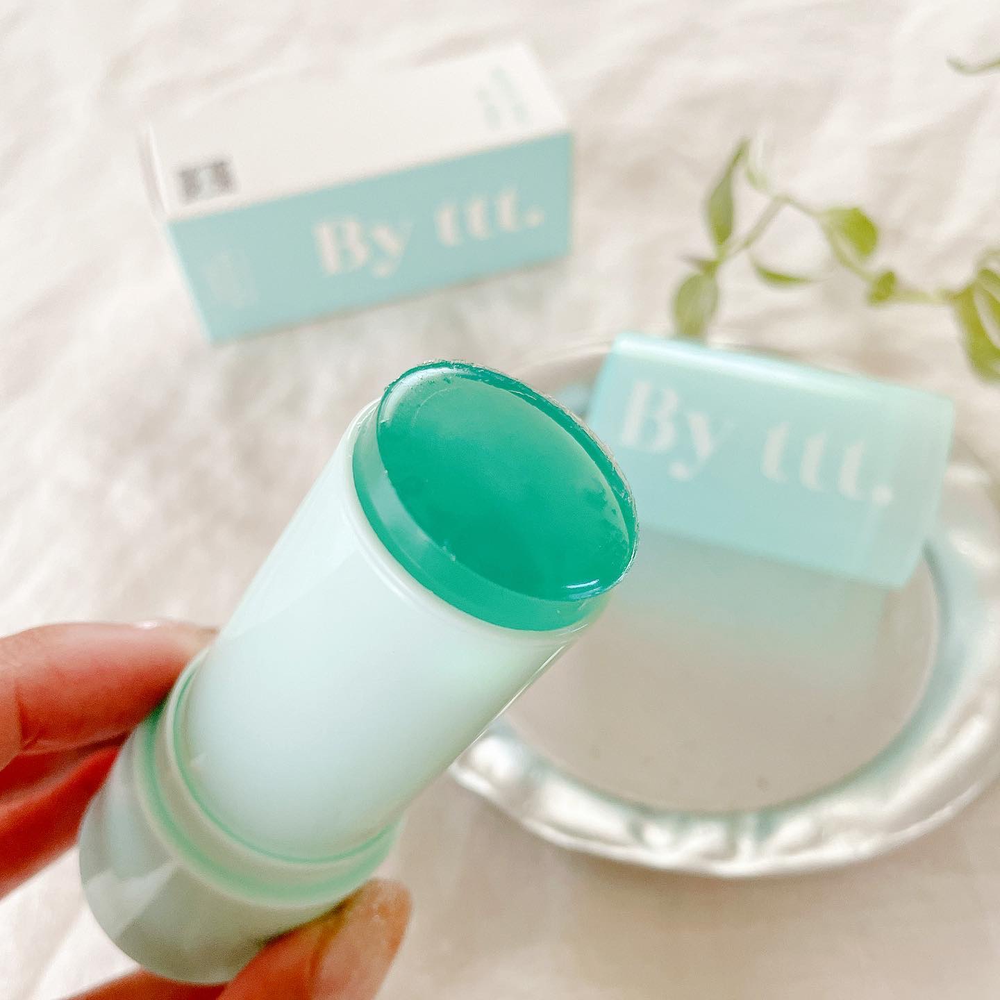 クリアサンスティック/By ttt./日焼け止めスティックを使ったクチコミ（2枚目）