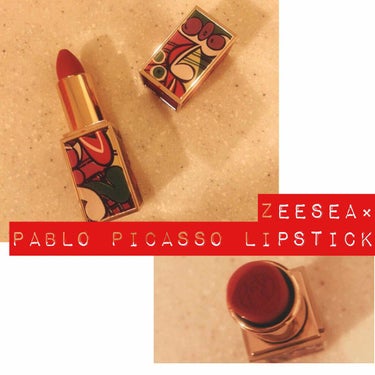 #ZEESEA
ZEESEA × Pablo Picasso Lipstick

color▷#920 #クリムゾンミステリー

このリップ、めっちゃお気に入りです…！
私はAmazonで￥1,980で