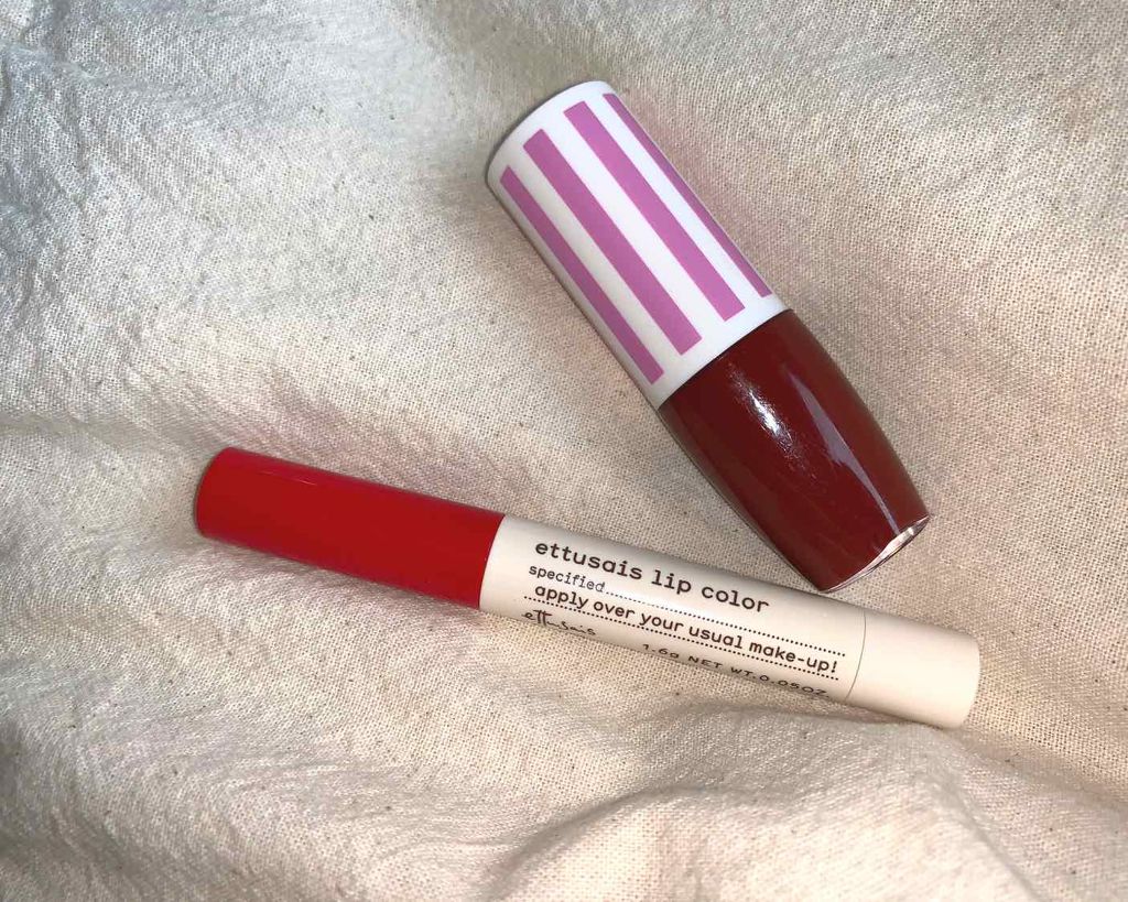 リップカラー/ettusais/口紅を使ったクチコミ（2枚目）