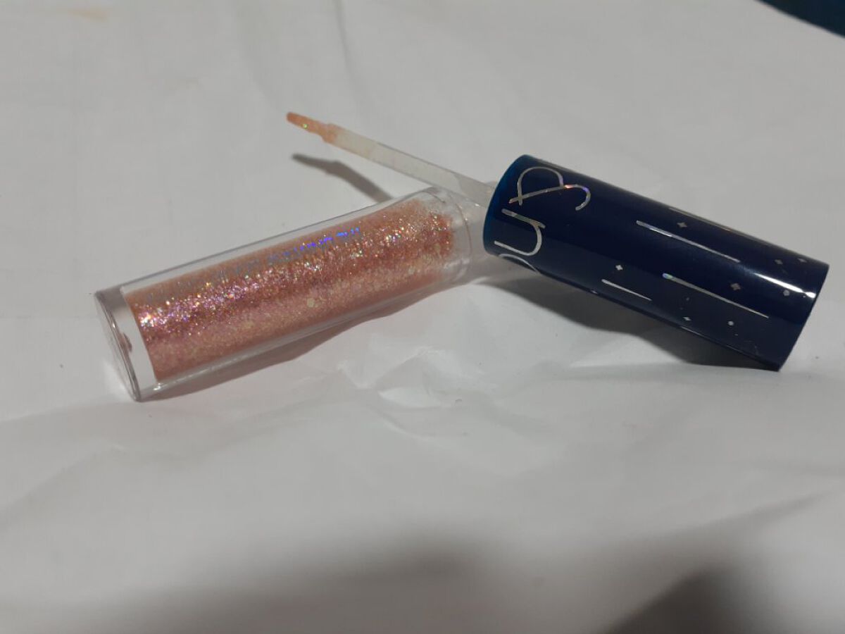 リキッド グリッター シャドウ/rom&nd/グリッターを使ったクチコミ(2枚目)