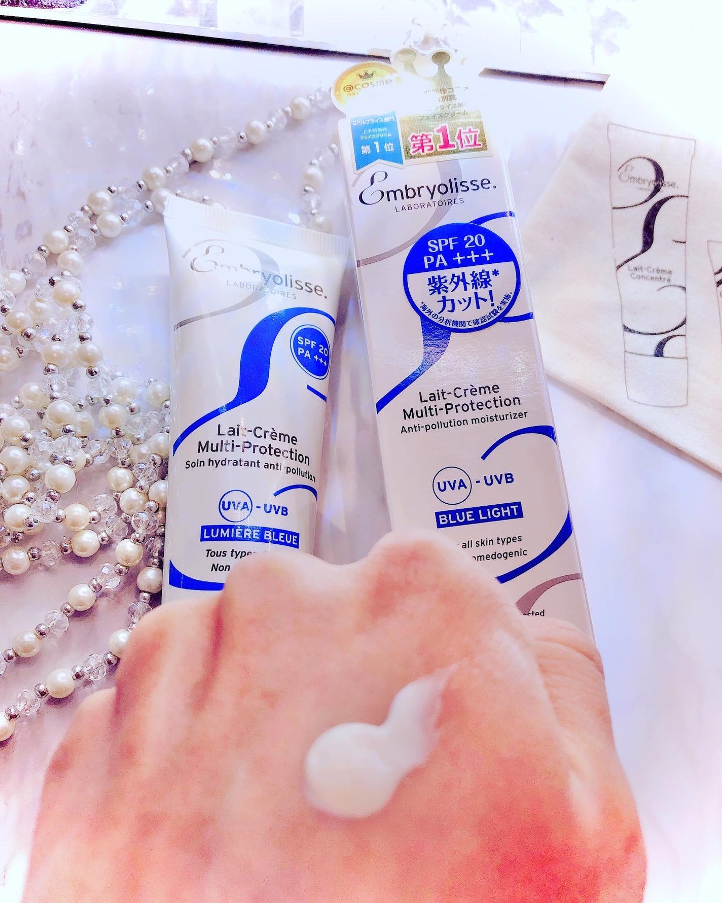 アンブリオリス イドラクリーム ライト/アンブリオリス/フェイスクリームを使ったクチコミ(3枚目)