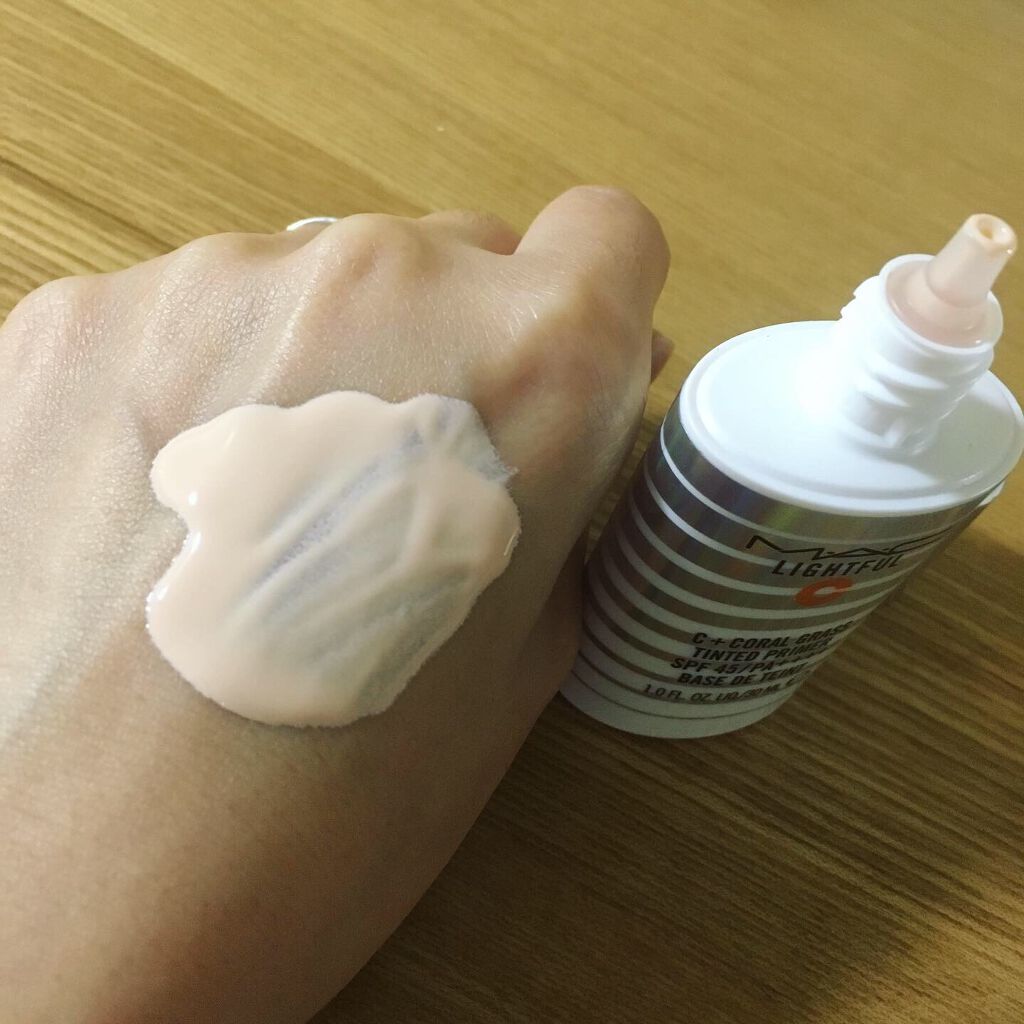 ライトフル C+ティンティッド プライマーSPF45(PA++++)/M・A・C/化粧下地を使ったクチコミ(1枚目)