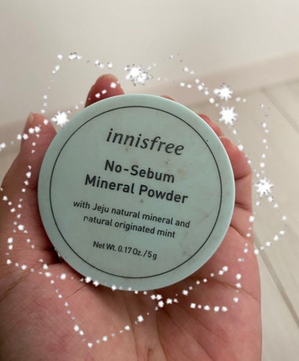 ノーセバム ミネラルパウダー N/innisfree/ルースパウダーを使ったクチコミ(1枚目)