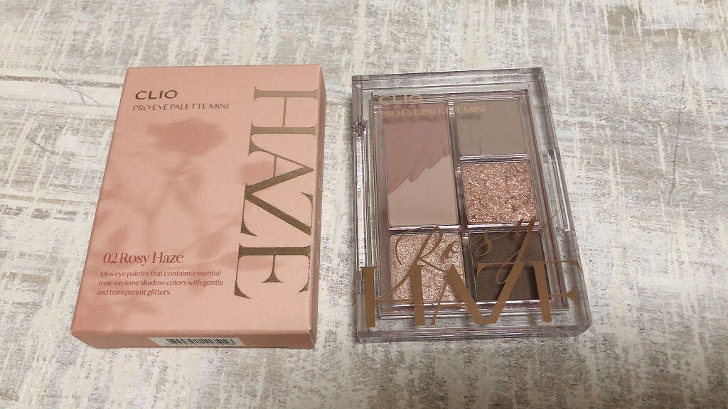 プロ アイパレット ミニ/CLIO/アイシャドウパレットを使ったクチコミ(2枚目)