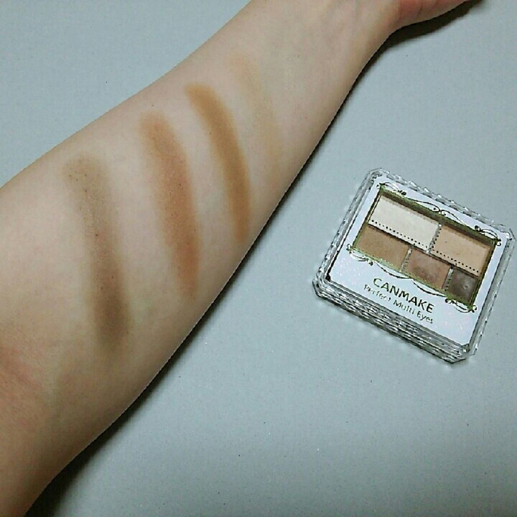 パーフェクトマルチアイズ/キャンメイク/アイシャドウパレットを使ったクチコミ(1枚目)
