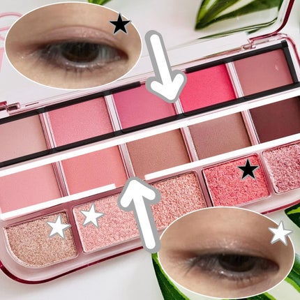 フィー モアムードアイパレット/fwee/アイシャドウパレットを使ったクチコミ(4枚目)