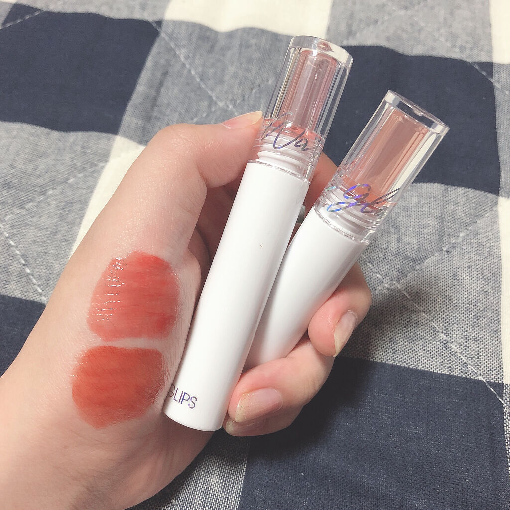 ウォーターグレーズティント/EGLIPS/リップティントを使ったクチコミ（3枚目）