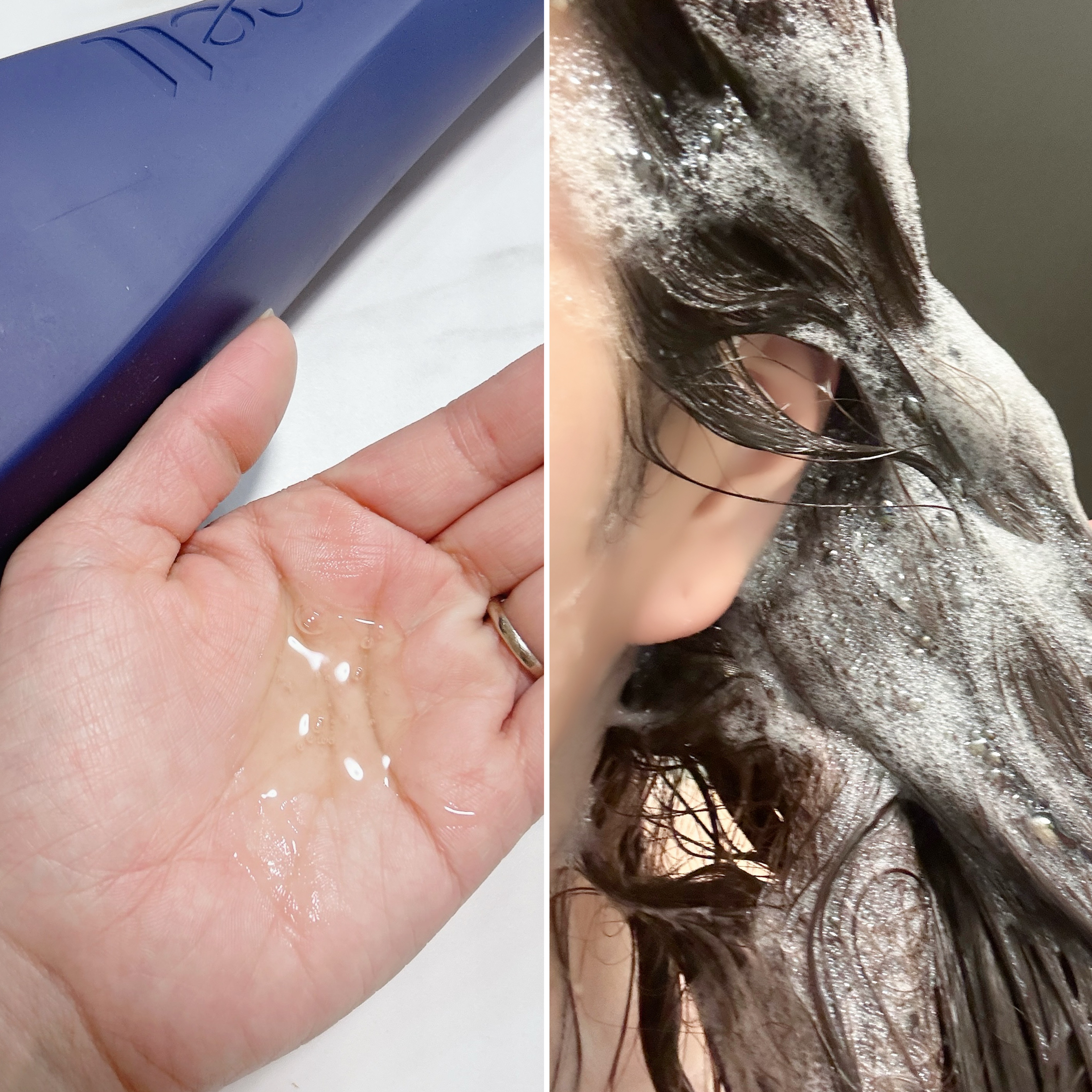 ナイトコラーゲンシャンプーミッドナイトフォレスト/treecell/市販シャンプーを使ったクチコミ（3枚目）