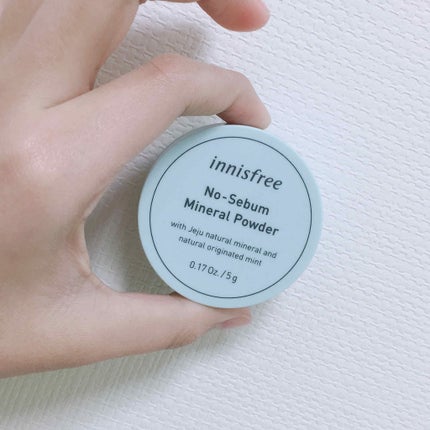 ノーセバム ミネラルパウダー/innisfree/ルースパウダーを使ったクチコミ(1枚目)