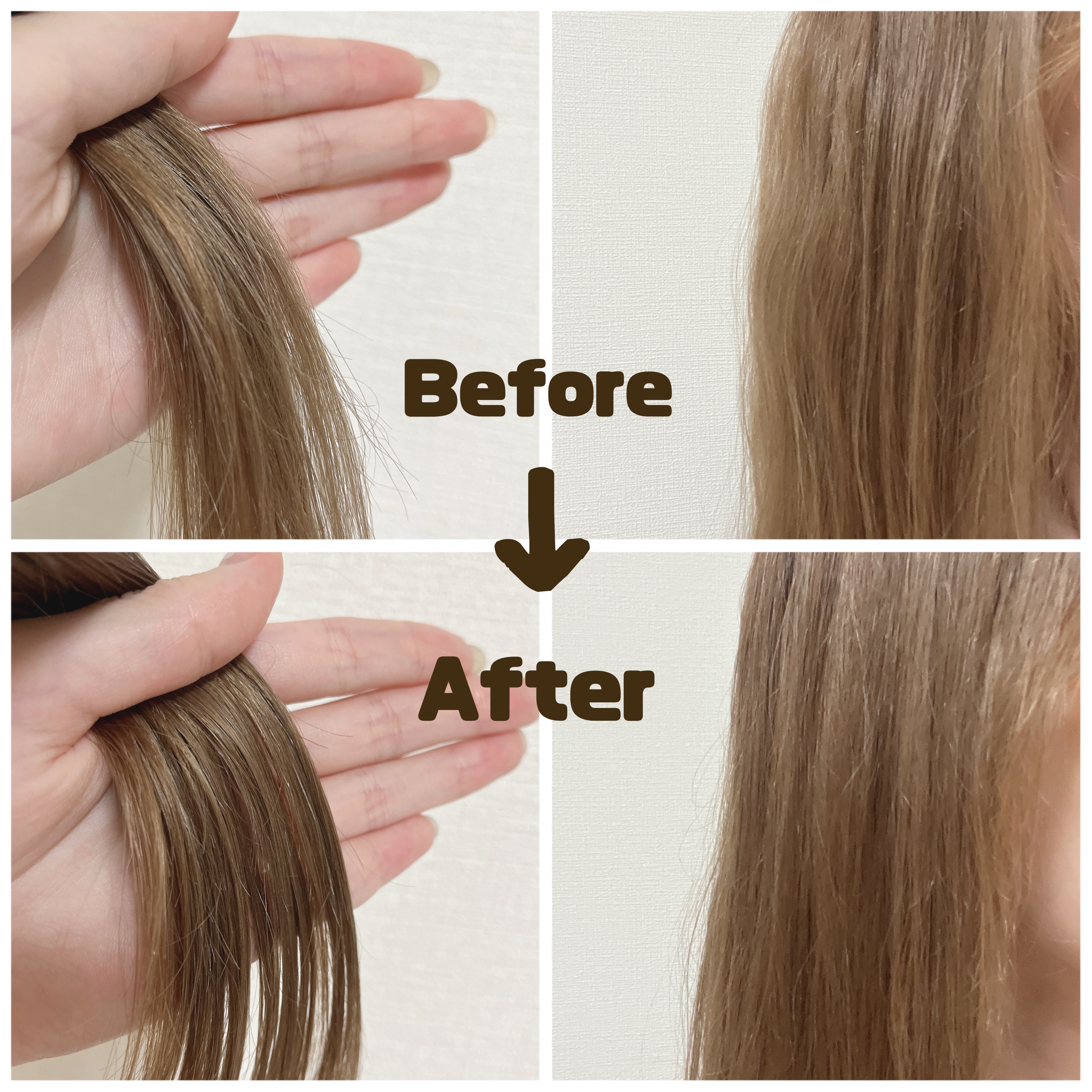 オイルインシャンプー／オイルインコンディショナー (グロス＆リペア)/ディアボーテ/市販シャンプーを使ったクチコミ（2枚目）