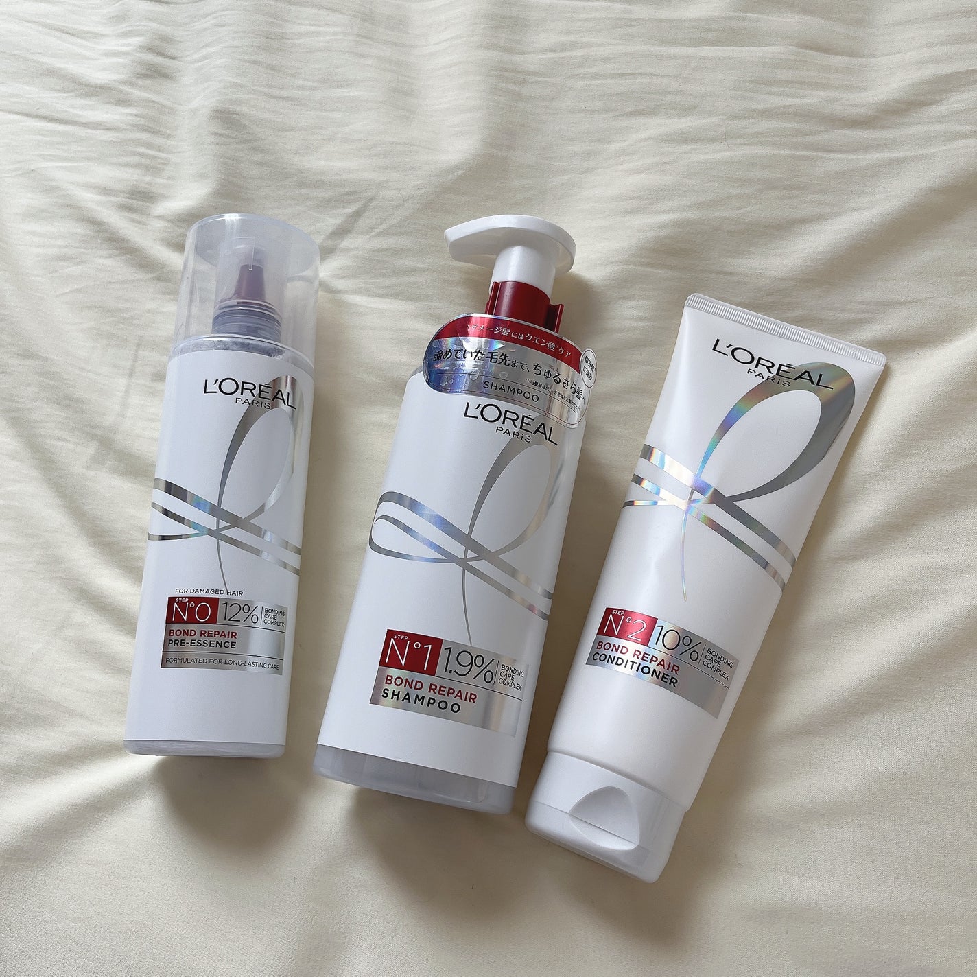 ロレアル パリ ボンド リペア シャンプー/コンディショナー/ロレアル パリ/市販シャンプーを使ったクチコミ(1枚目)