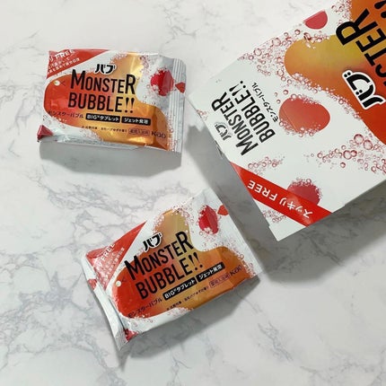 モンスターバブル スッキリFREE /バブ/炭酸系入浴剤を使ったクチコミ(2枚目)