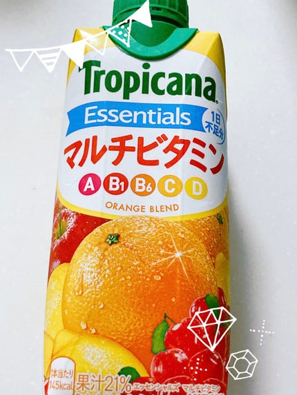 トロピカーナ エッセンシャルズ/トロピカーナ/スムージーを使ったクチコミ(1枚目)
