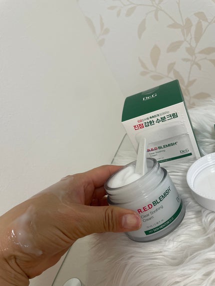 レッドブレミッシュ クリアスージングクリーム/Dr.G/フェイスクリームを使ったクチコミ(6枚目)