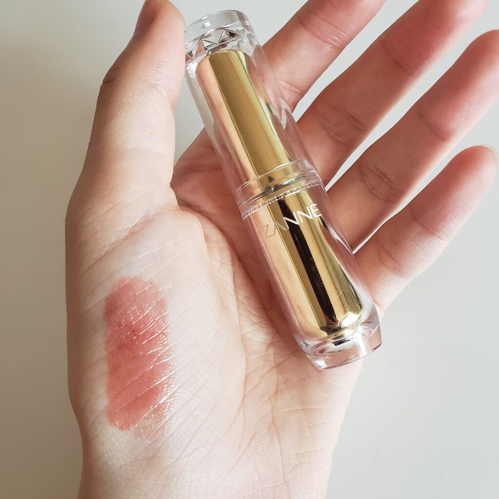 ラスティンググロスリップ/CEZANNE/口紅を使ったクチコミ(2枚目)