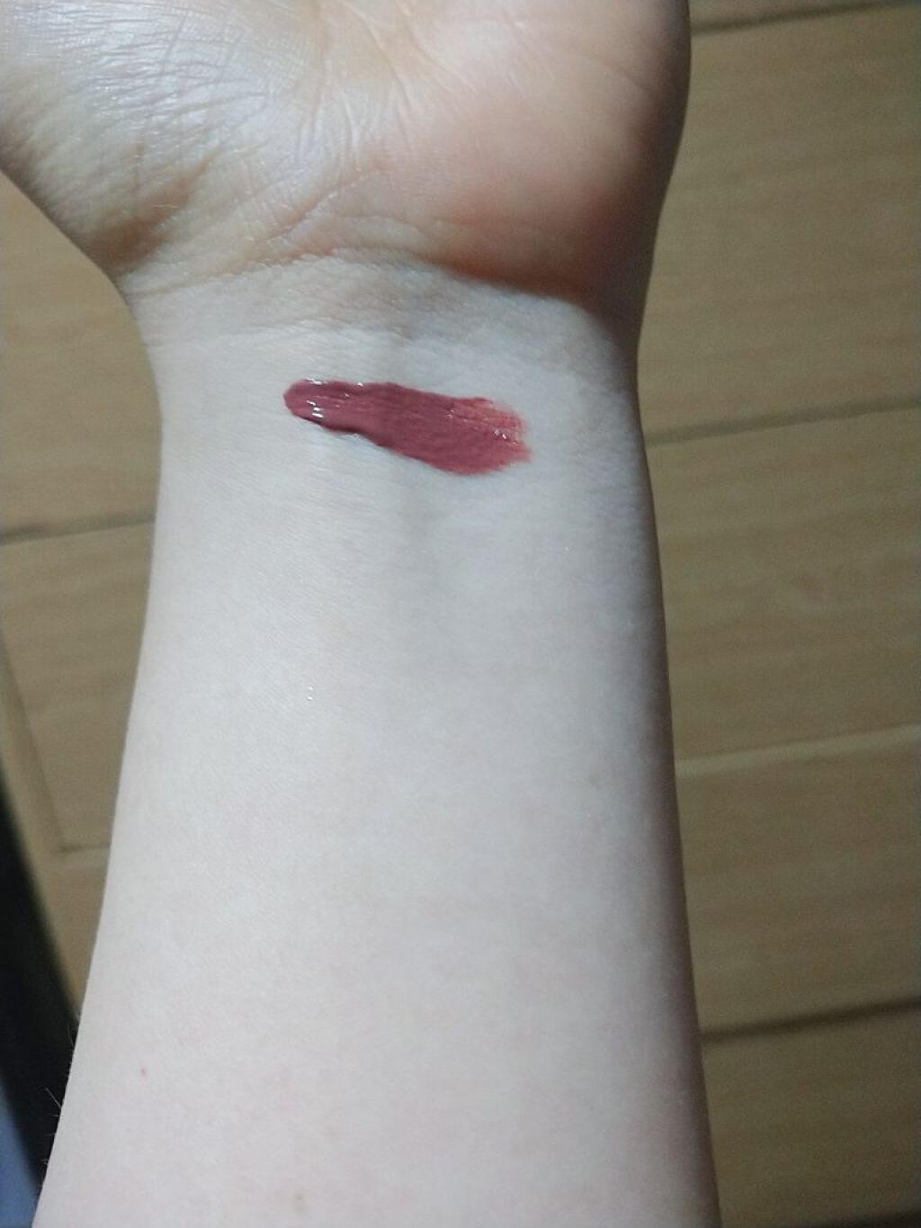 インク ベルベット 23 ナッティ ヌード(NUTTY NUDE)(TETEUM)/PERIPERA/口紅を使ったクチコミ（3枚目）