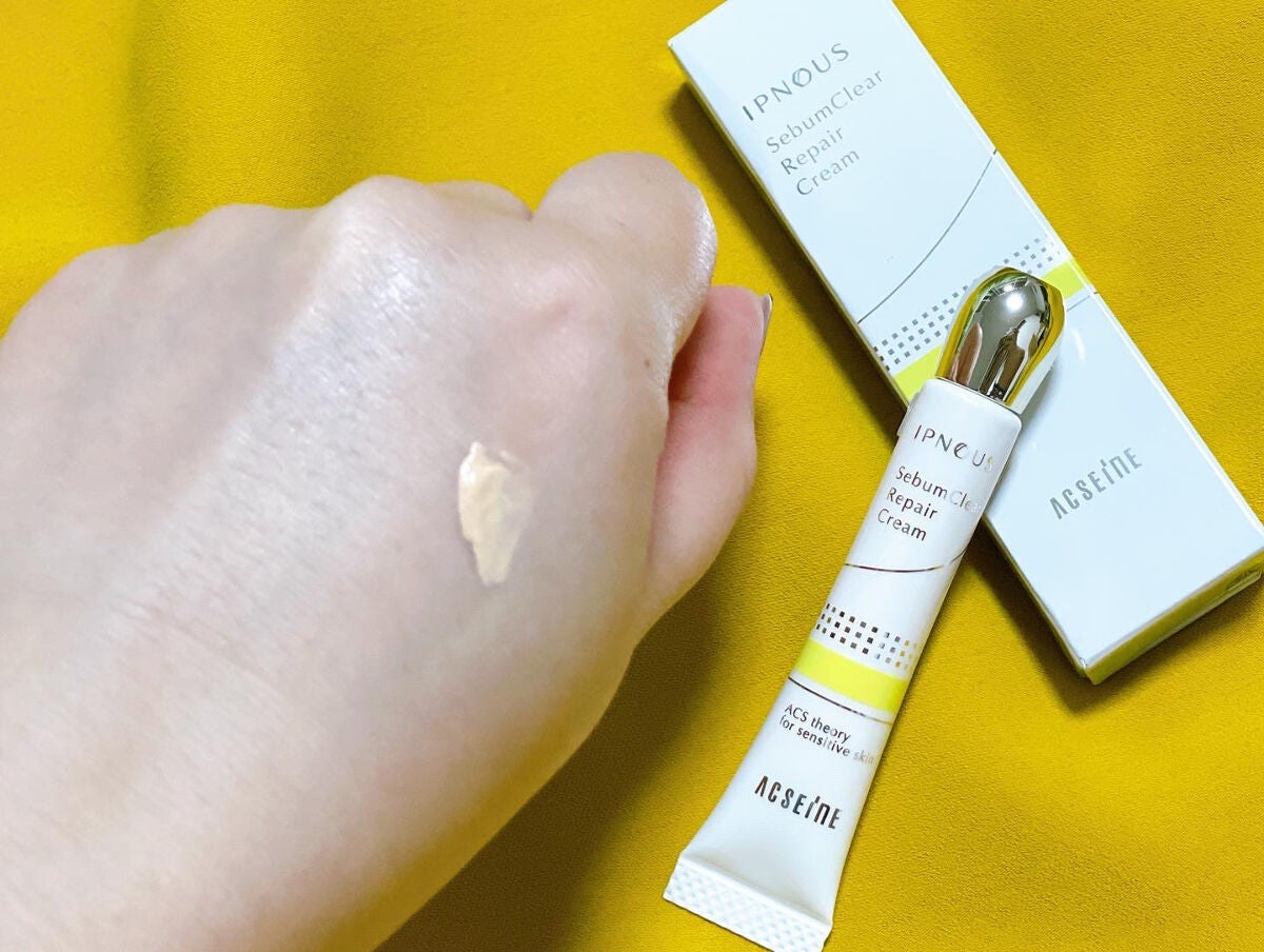 イプノス シーバムクリア リペアクリーム/ACSEINE/フェイスクリームを使ったクチコミ(2枚目)