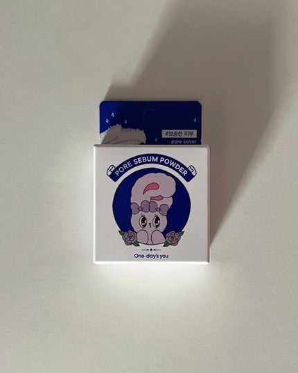 ポアセバムパウダー/One-day's you/ルースパウダーを使ったクチコミ(7枚目)