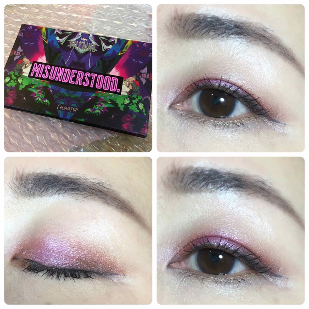 Misunderstood Moody Colorful Eyeshadow Palette/ColourPop/アイシャドウパレットを使ったクチコミ（1枚目）