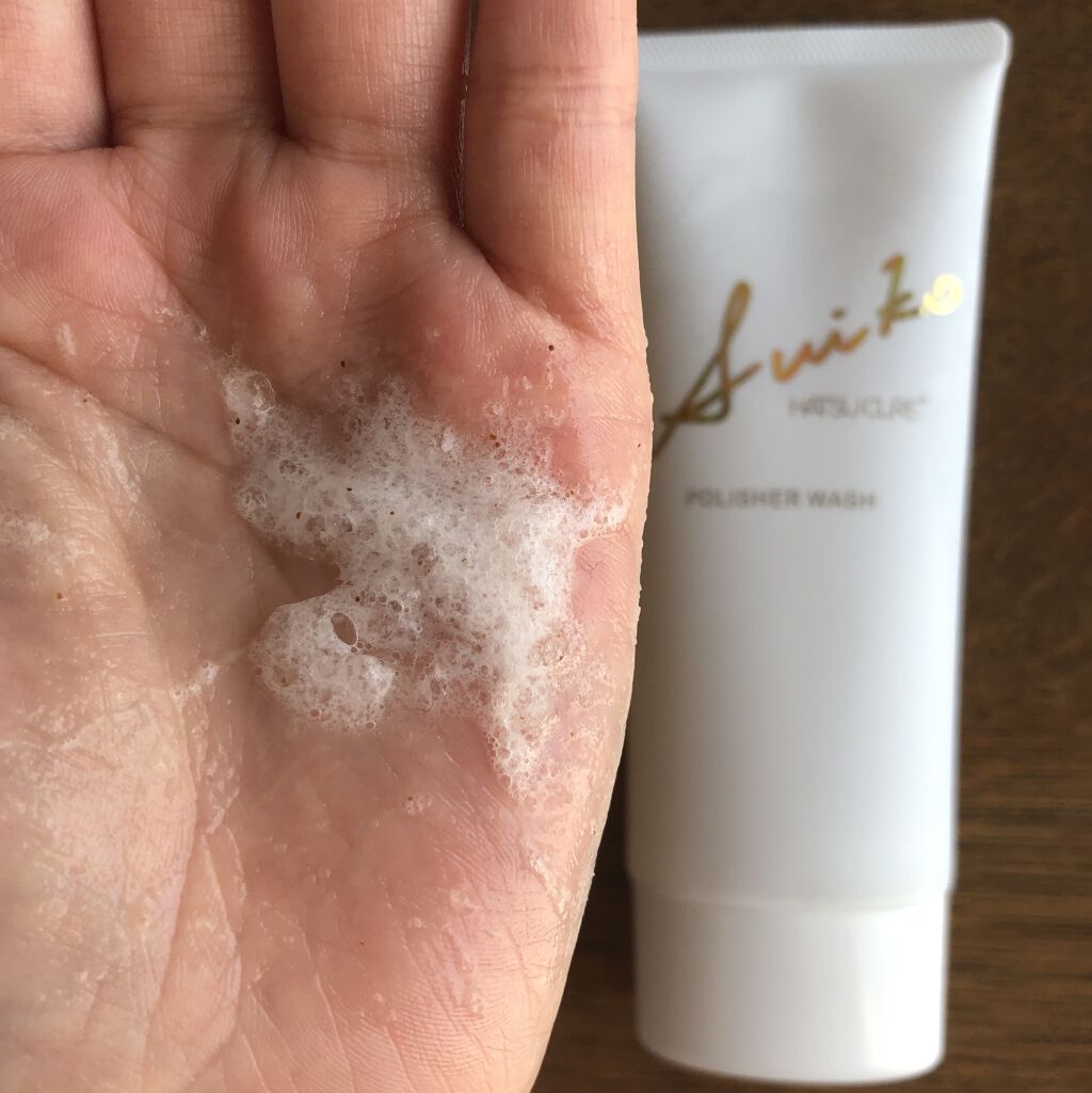 HC アドバンスド　ポリッシャーウォッシュ/SUIKO HATSUCURE/洗顔フォームを使ったクチコミ（3枚目）