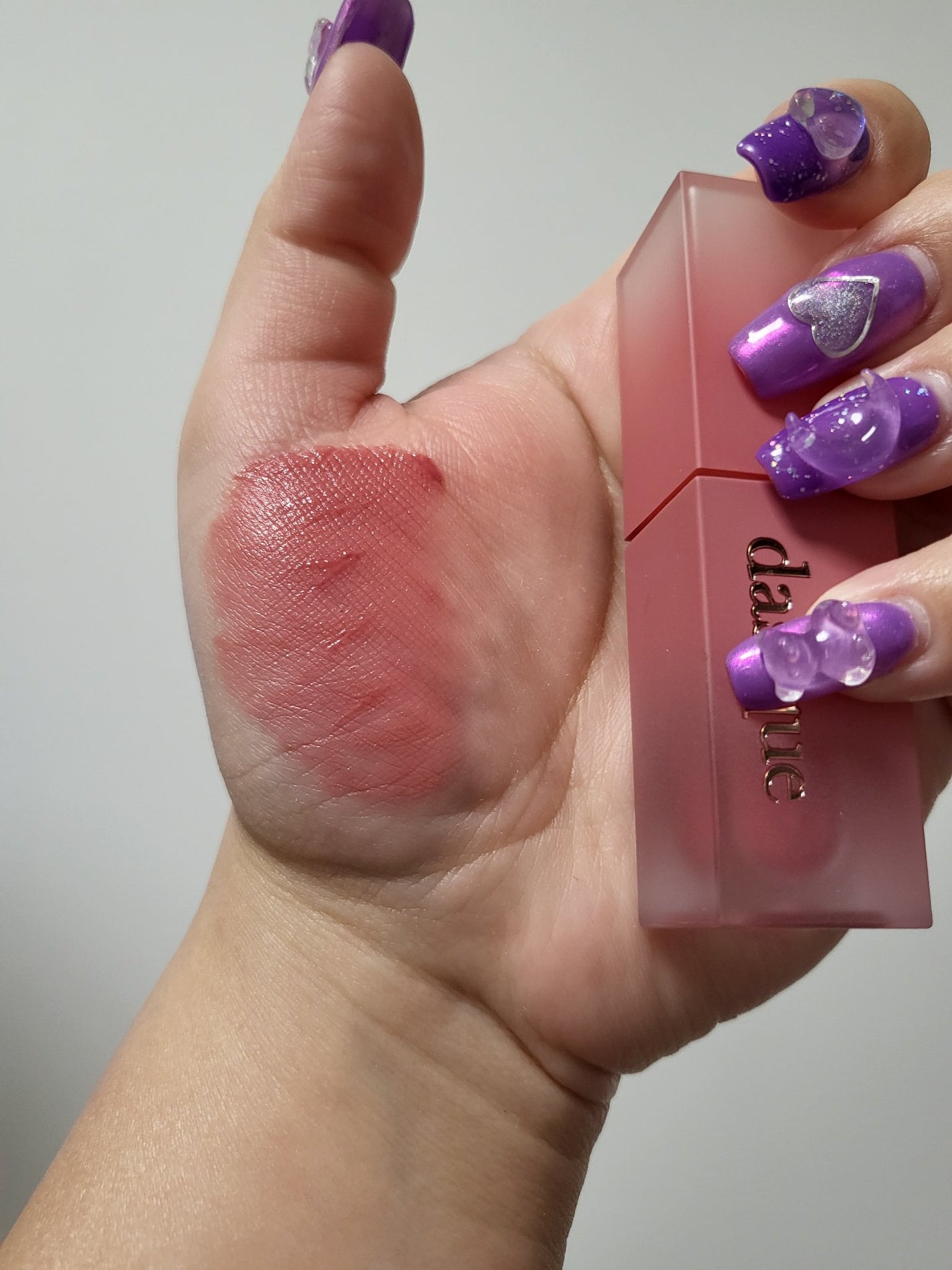 クリームドゥローズティント/dasique/リップティントを使ったクチコミ(2枚目)