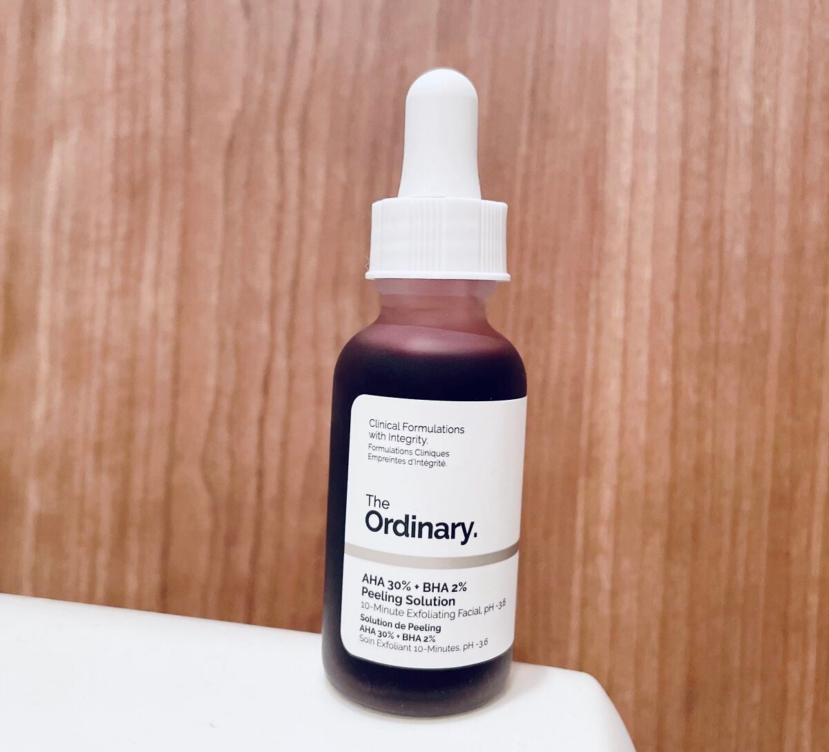 AHA 30% + BHA 2% Peeling Solution/The Ordinary/ピーリングを使ったクチコミ(1枚目)