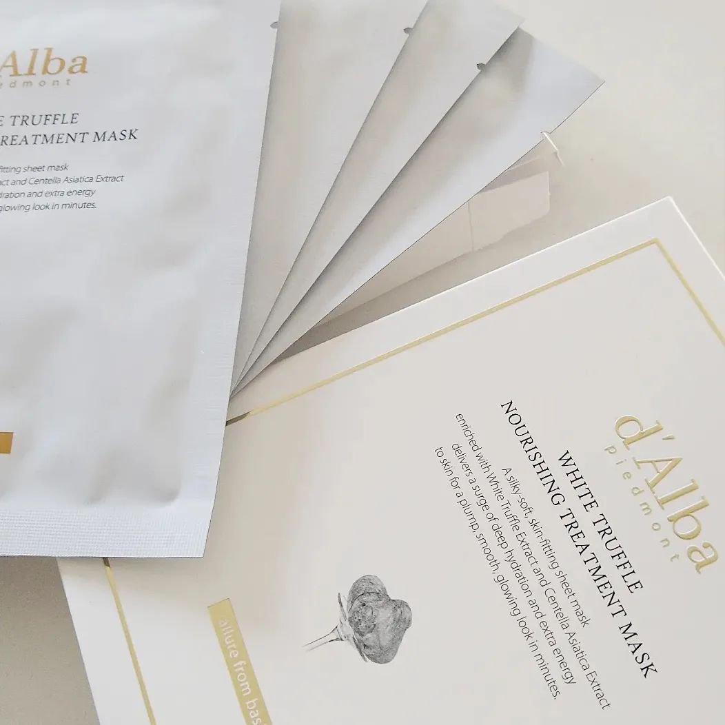 ホワイトトリュフナリシングトリートメントマスク/ダルバ/シートマスク・パックを使ったクチコミ（1枚目）