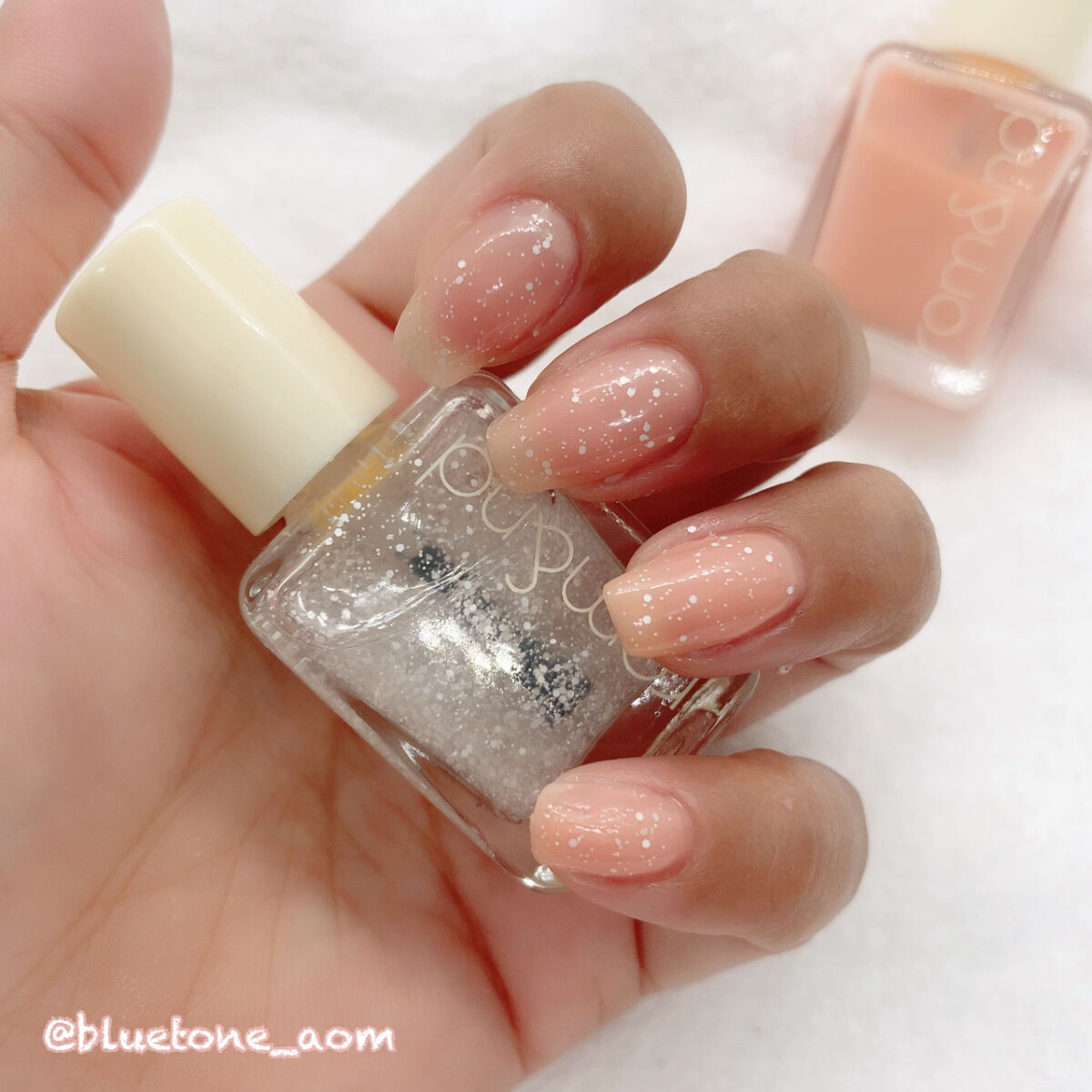 ムードペブルネイル/rom&nd/マニキュアを使ったクチコミ（2枚目）