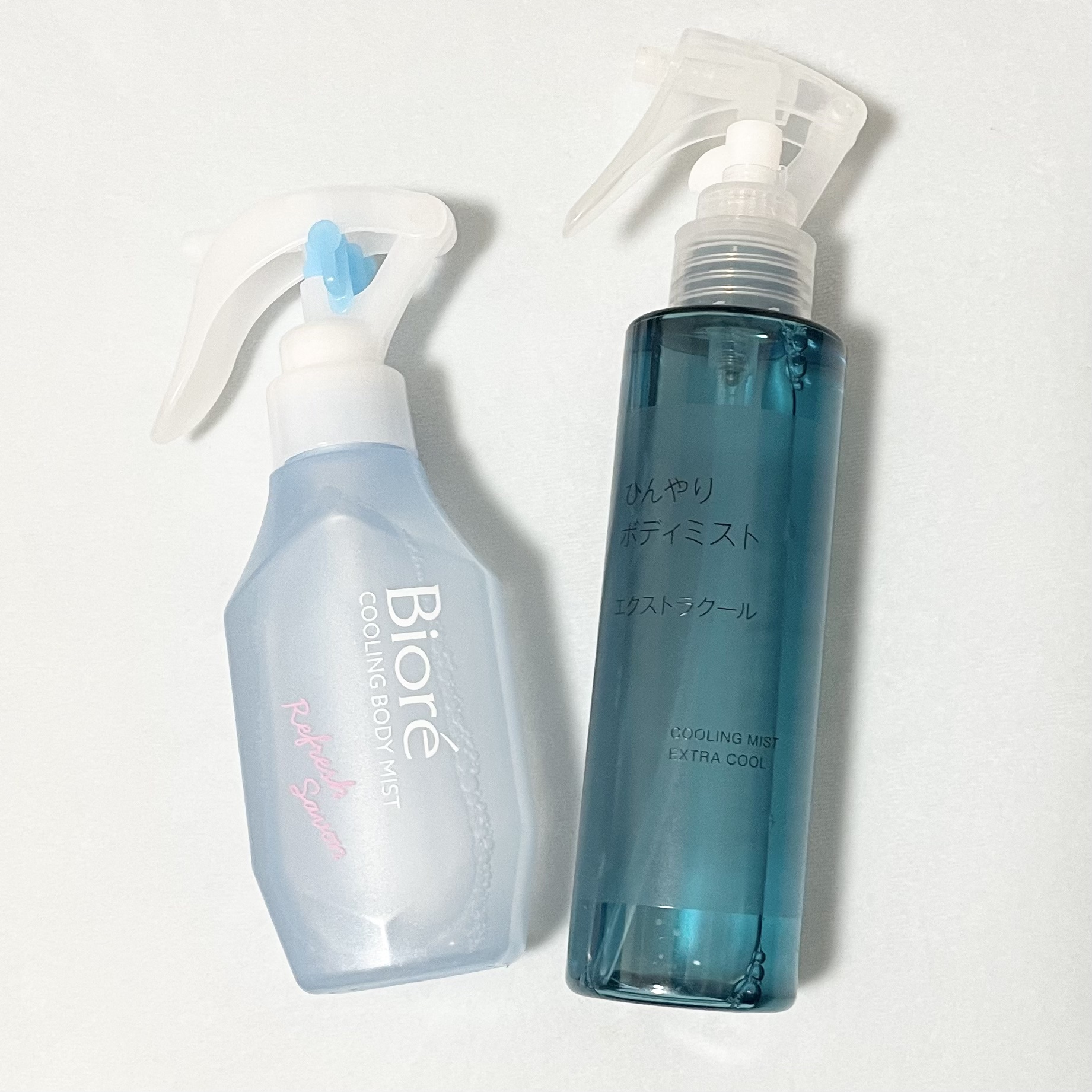 ひんやりボディミスト エクストラクール/無印良品/デオドラント・制汗剤を使ったクチコミ（1枚目）