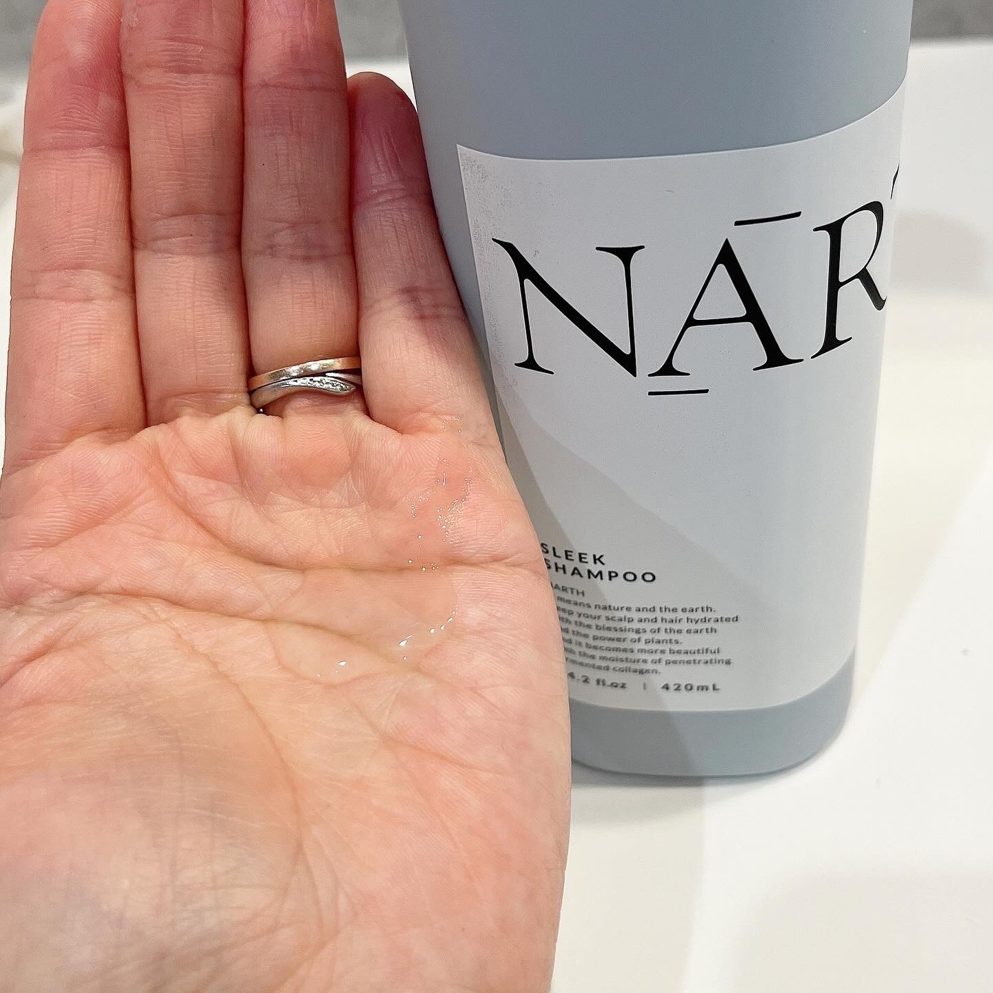 スリーク&リラックスシャンプー／トリートメント/NARTH/市販シャンプーを使ったクチコミ（3枚目）