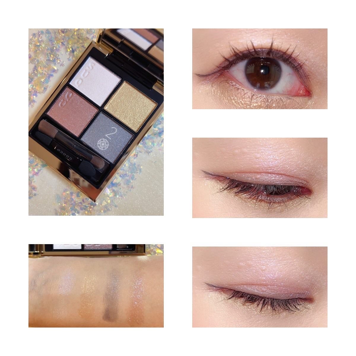 シグニチャー カラー アイズ/SUQQU/アイシャドウパレットを使ったクチコミ(2枚目)