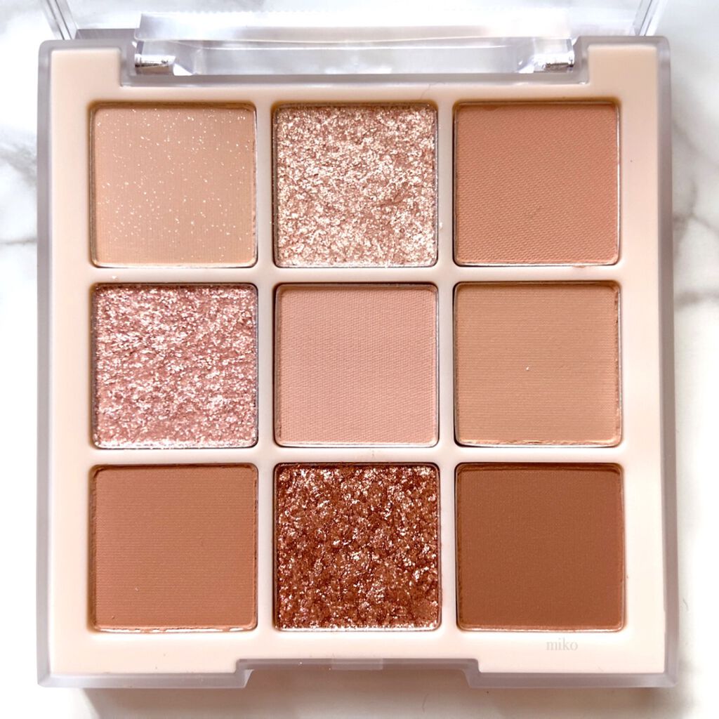 シャドウパレット/dasique/アイシャドウパレットを使ったクチコミ（3枚目）