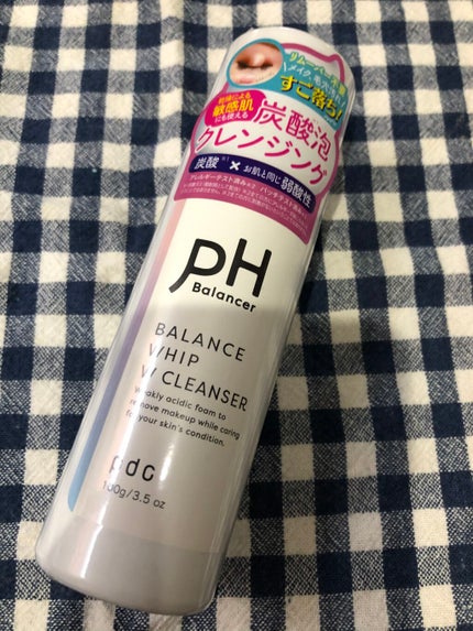 ピーエイチバランサー BホイップWクレンザー/pdc/泡洗顔を使ったクチコミ(1枚目)