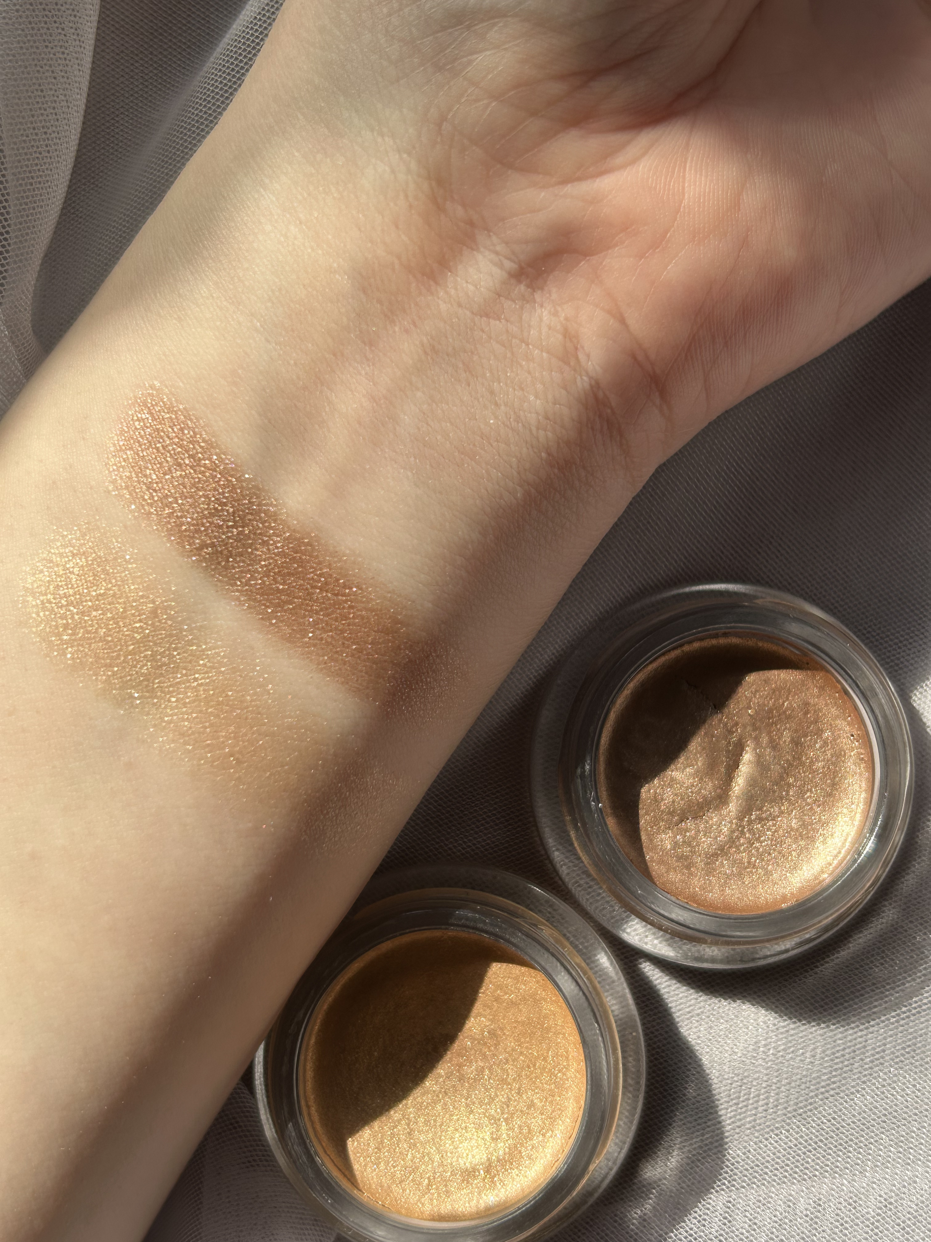 カラーステイ クリーム アイシャドウ ＃725 ハニー/REVLON/ジェル・クリームアイシャドウを使ったクチコミ（2枚目）