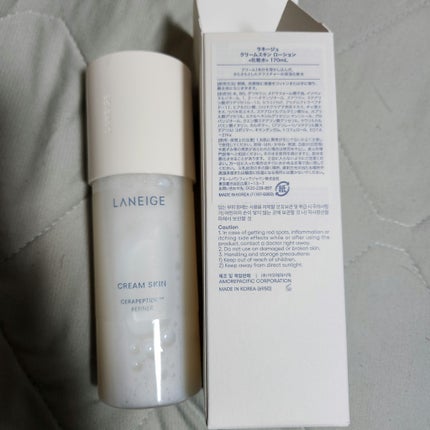 クリームスキン ローション/LANEIGE/化粧水を使ったクチコミ(2枚目)