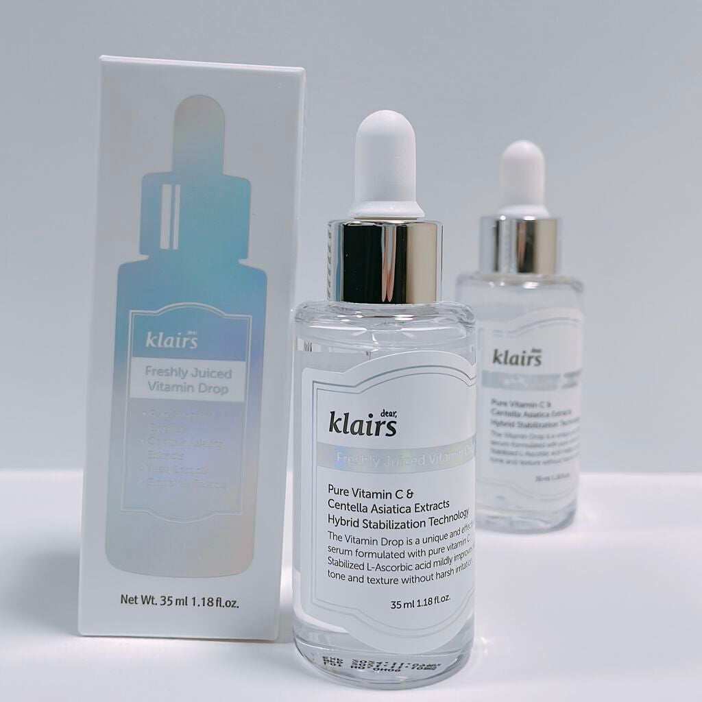 フレッシュリージュースドビタミンドロップ(35ml)/Klairs/美容液を使ったクチコミ(1枚目)