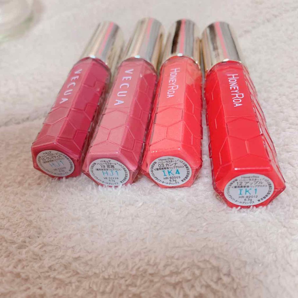 ハニーラスター r/ROAlív/リップグロスを使ったクチコミ(4枚目)